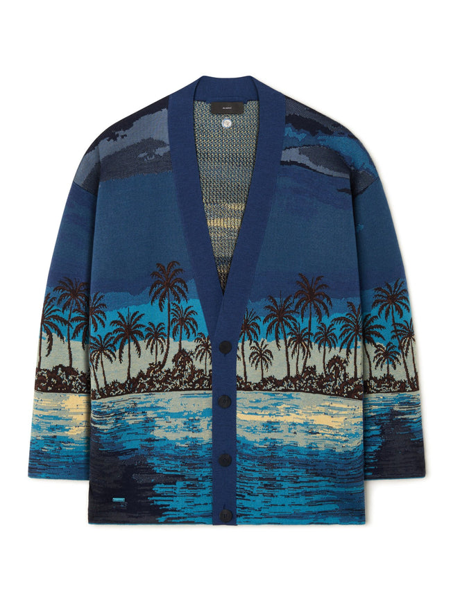 Alanui-The Cardigan-Man-Deep Blue/ Multicolor-LMHB027R26 KNI003