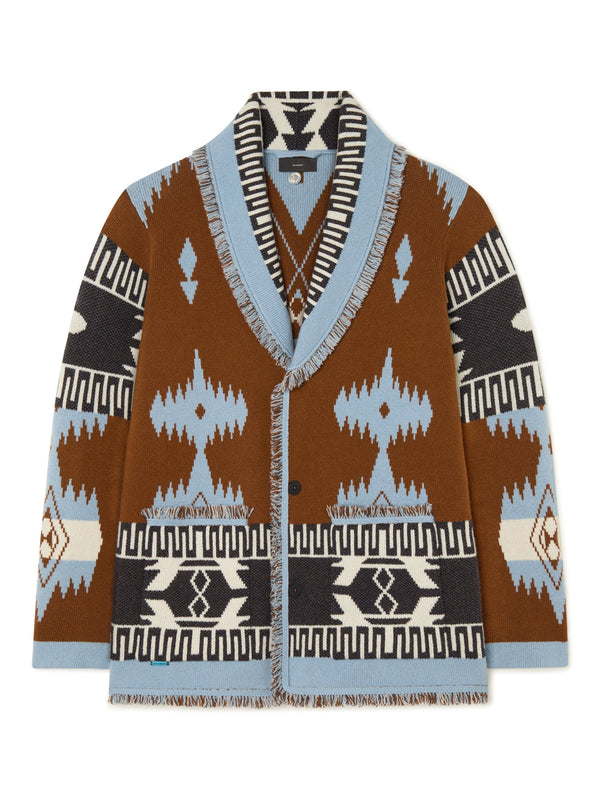 Alanui-The Cardigan-Man-Tabacco/Onda-LMHB038E26KNI001