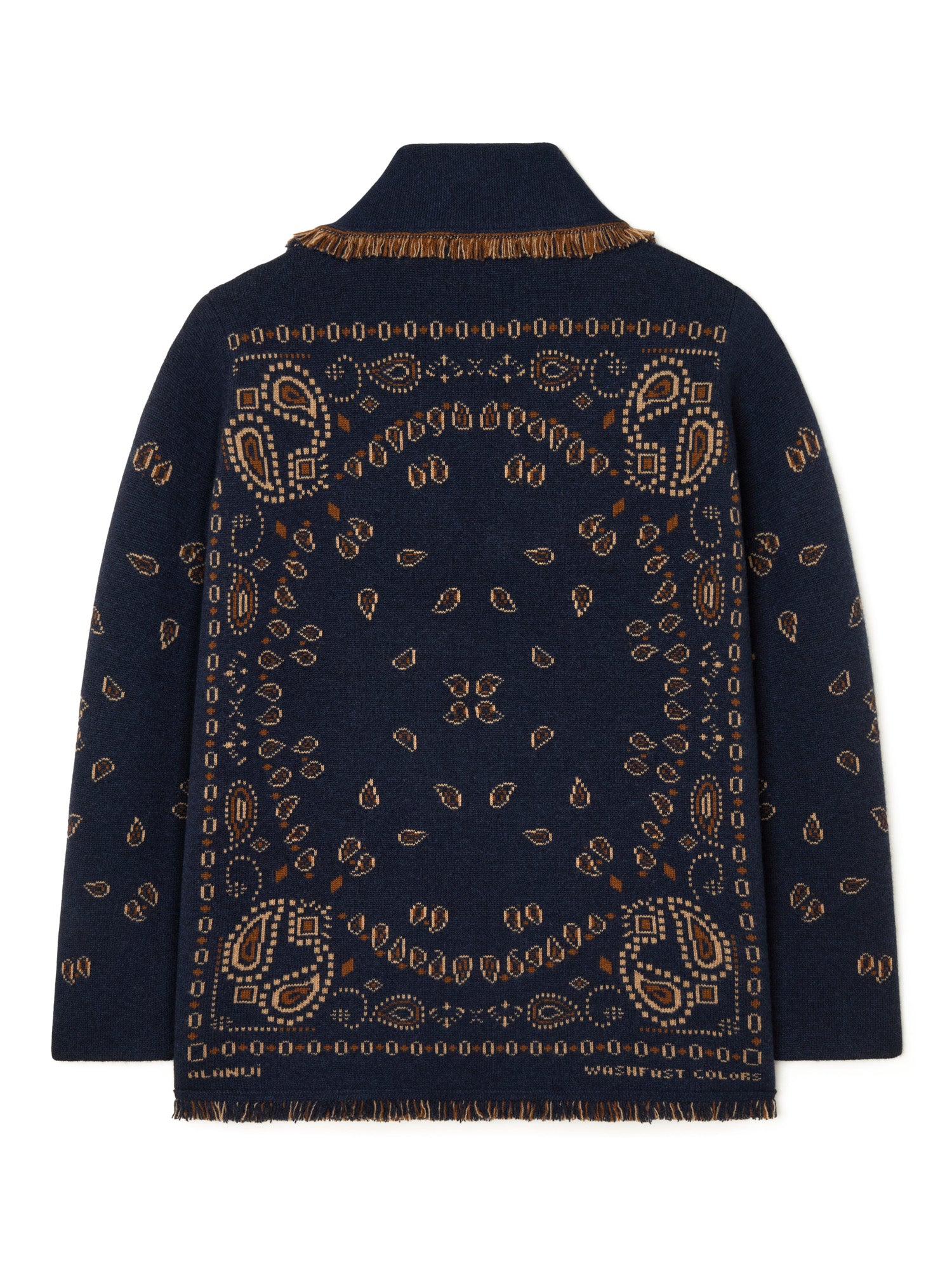 Bandana Jacquard Cardigan