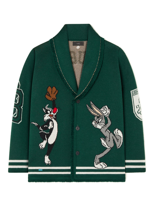 Sporty Bugs Bunny & Sylvester Cardigan