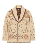 Bandana Jacquard Cardigan