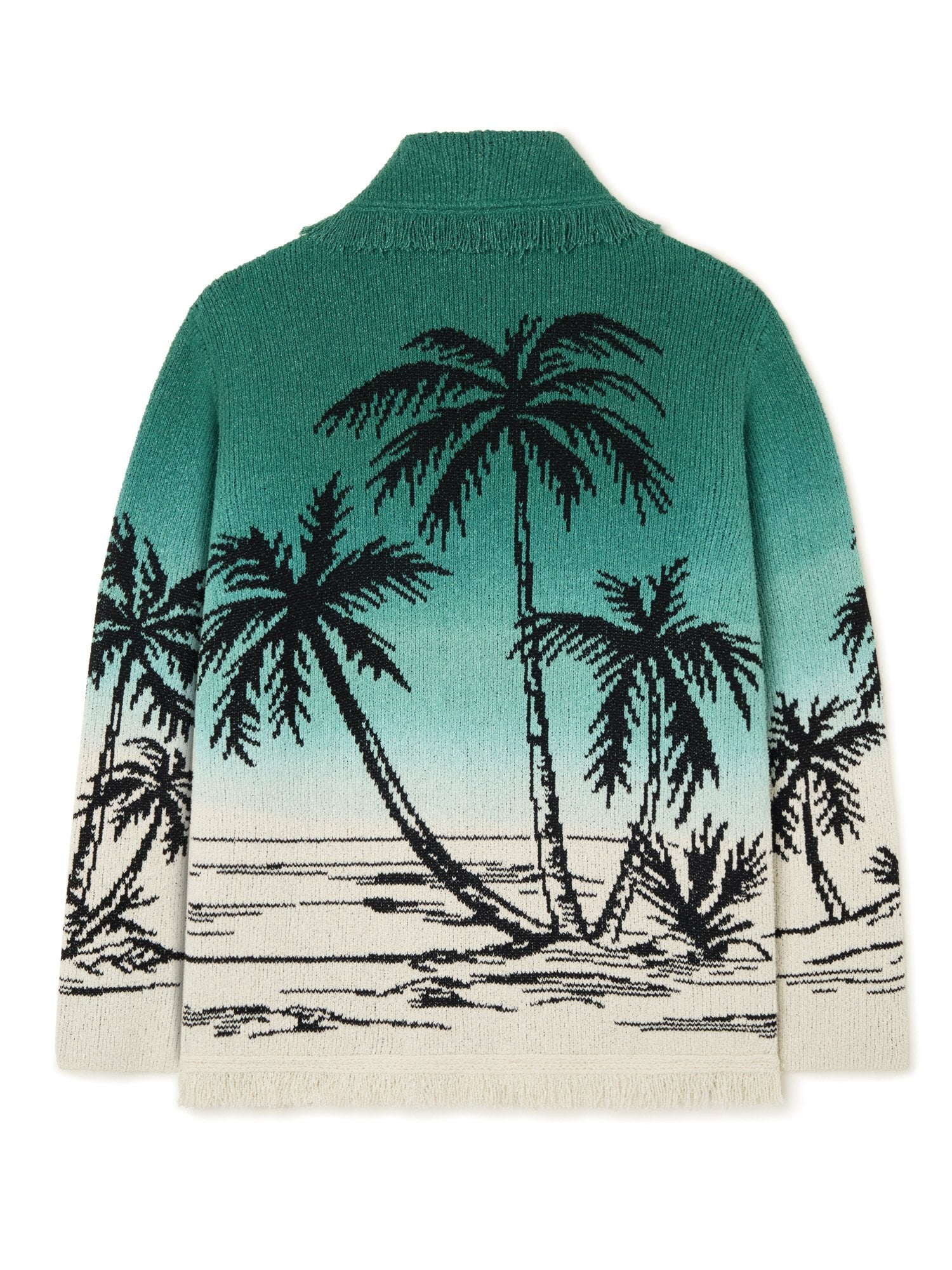 Alanui-The Cardigan-Man-Green Tide/Chalk-LMHB039R26 KNI004-3