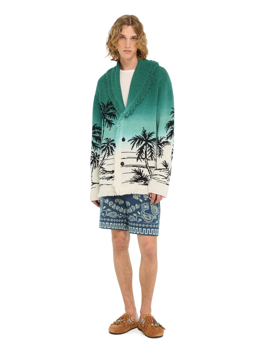 Alanui-The Cardigan-Man-Green Tide/Chalk-LMHB039R26 KNI004-4