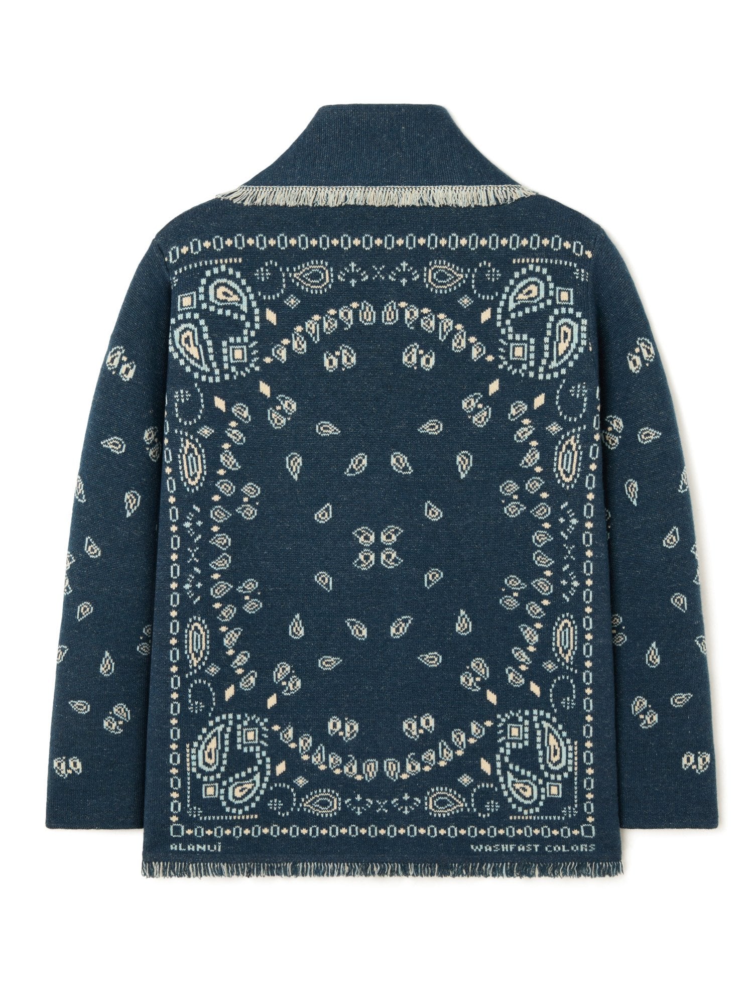 Bandana Jacquard Cardigan