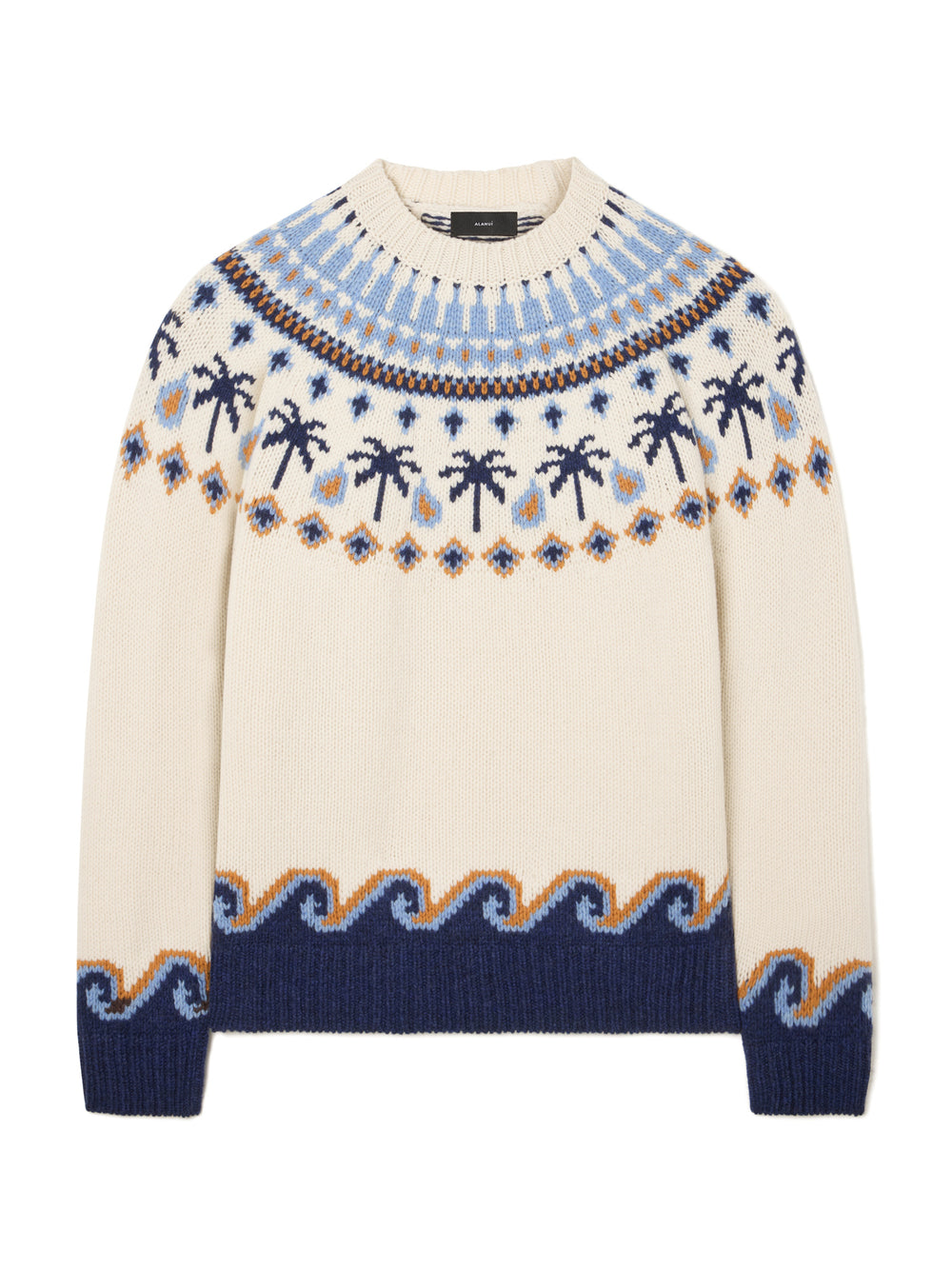 Alanui-Sweaters-Man-Chalk/Multicolor-LMHE016E26KNI001