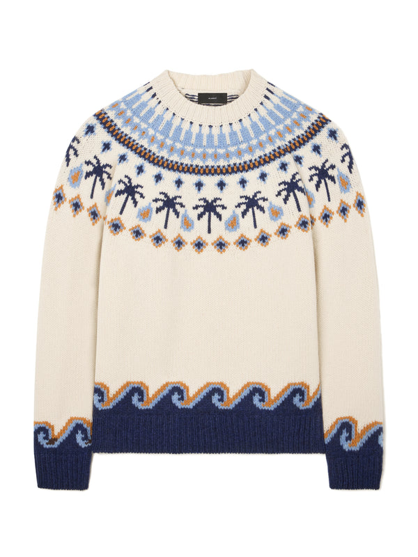 Alanui-Sweaters-Man-Chalk/Multicolor-LMHE016E26KNI001