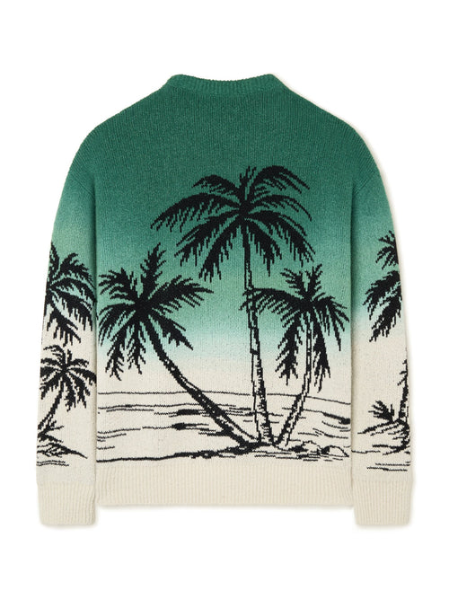 Alanui-Sweaters-Man-Green Tide/Chalk-LMHE033R26 KNI004-3