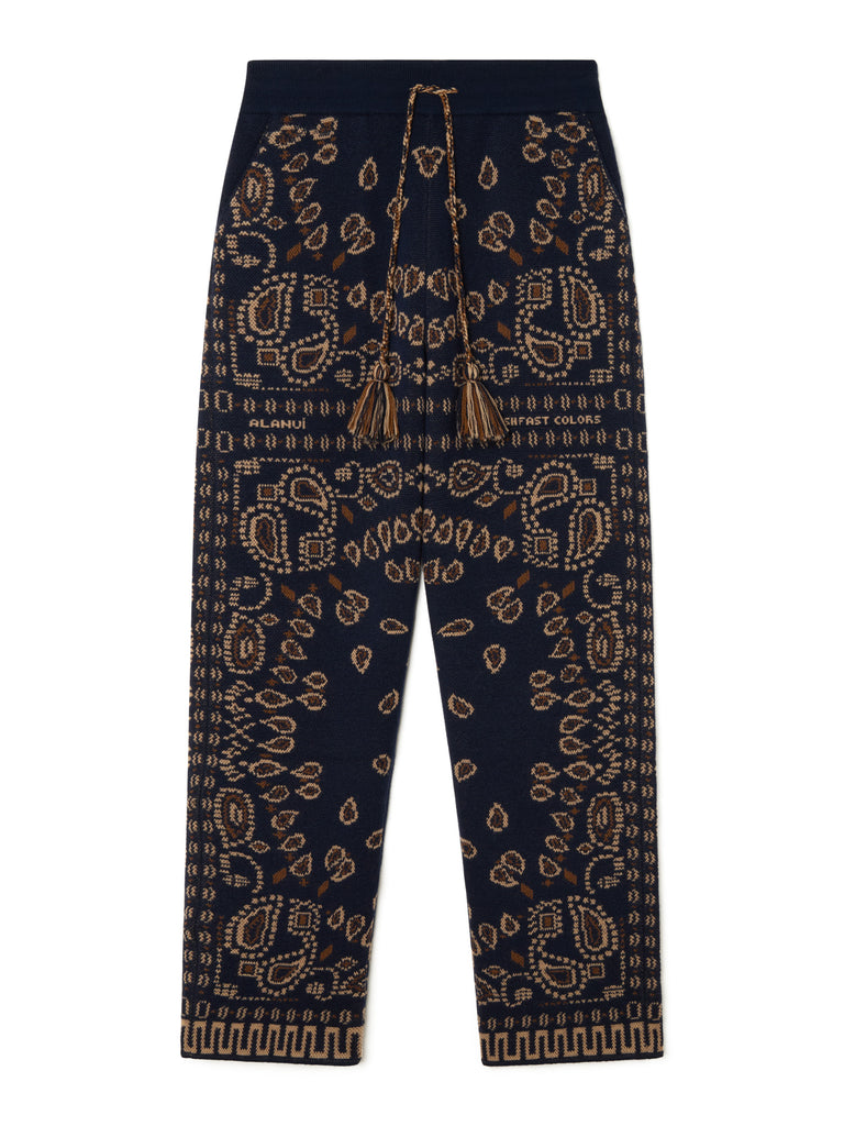Bandana Jacquard Pants