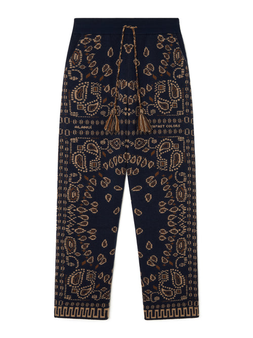 Bandana Jacquard Pants