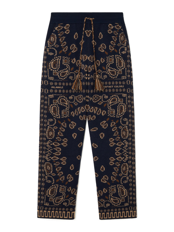 Alanui-Pants & Shorts-Man-Midnight Blue/Multicolor-LMHG016E26KNI001