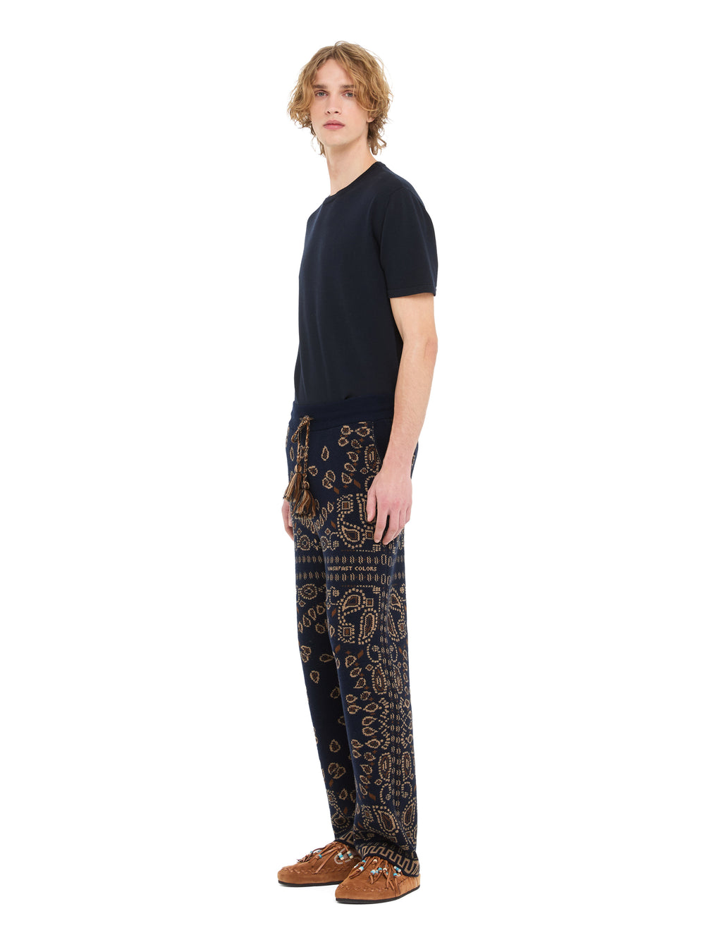 Alanui-Pants & Shorts-Man-Midnight Blue/Multicolor-LMHG016E26KNI001-5