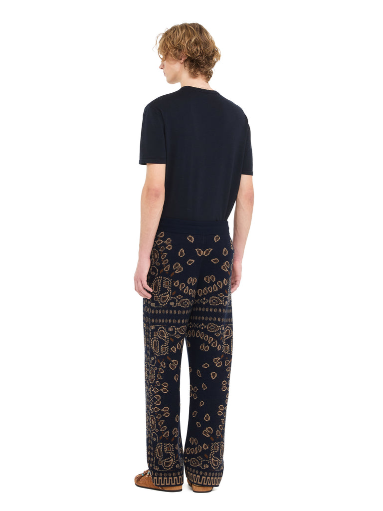 Bandana Jacquard Pants