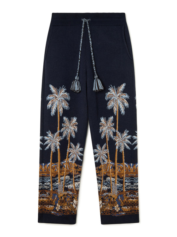 Alanui-Pants & Shorts-Man-Midnight Blue/Multicolor-LMHG016E26KNI002