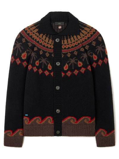 Alanui-The Cardigan-Man-Black/Multicolor-LMHQ005E26KNI001