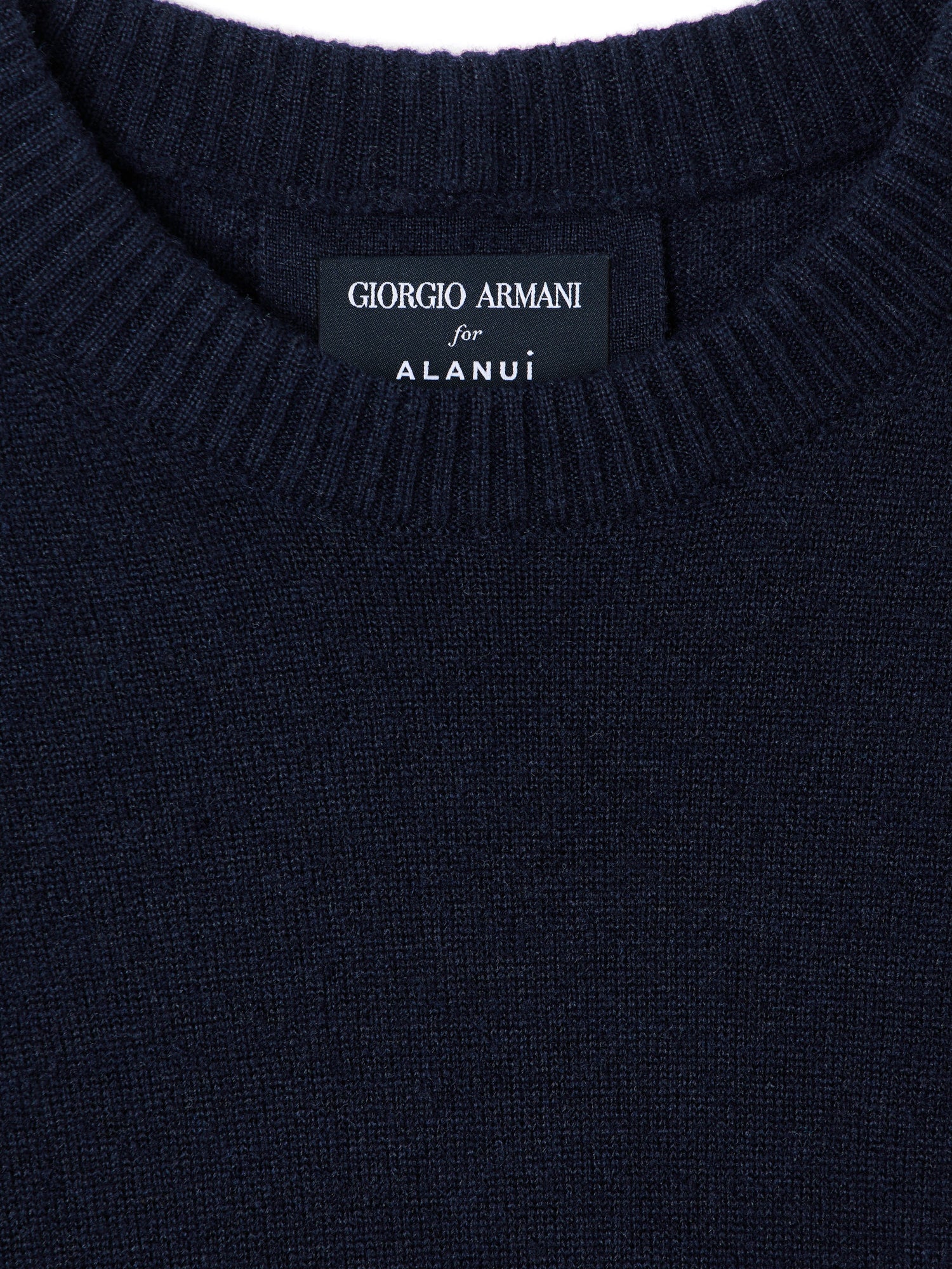 Giorgio Armani for Alanui Sweater