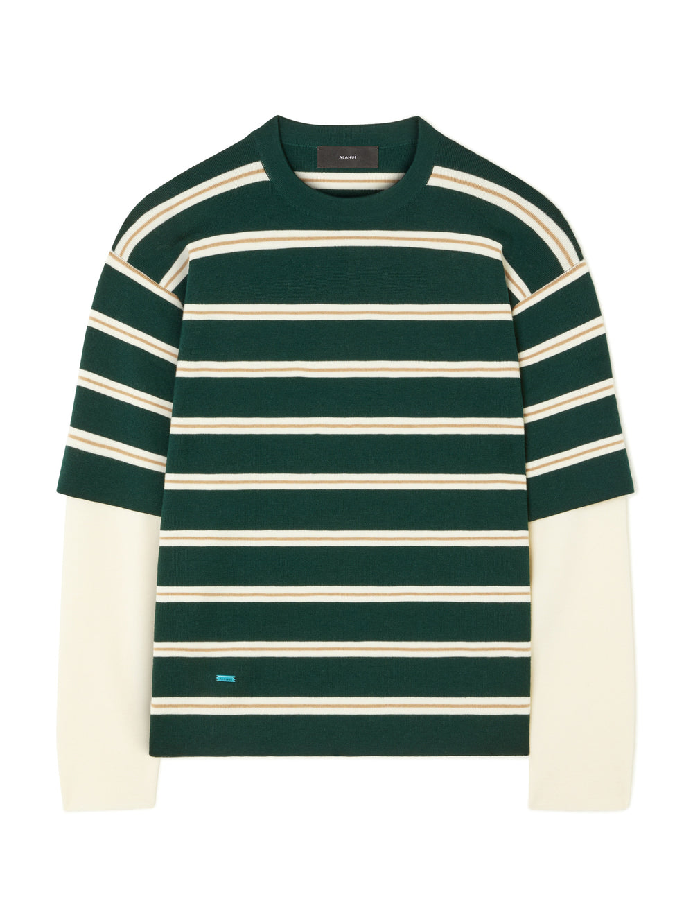 Alanui-Tops & Shirts-Man-Evergreen/Multicolor-LMHW003E26KNI001-2