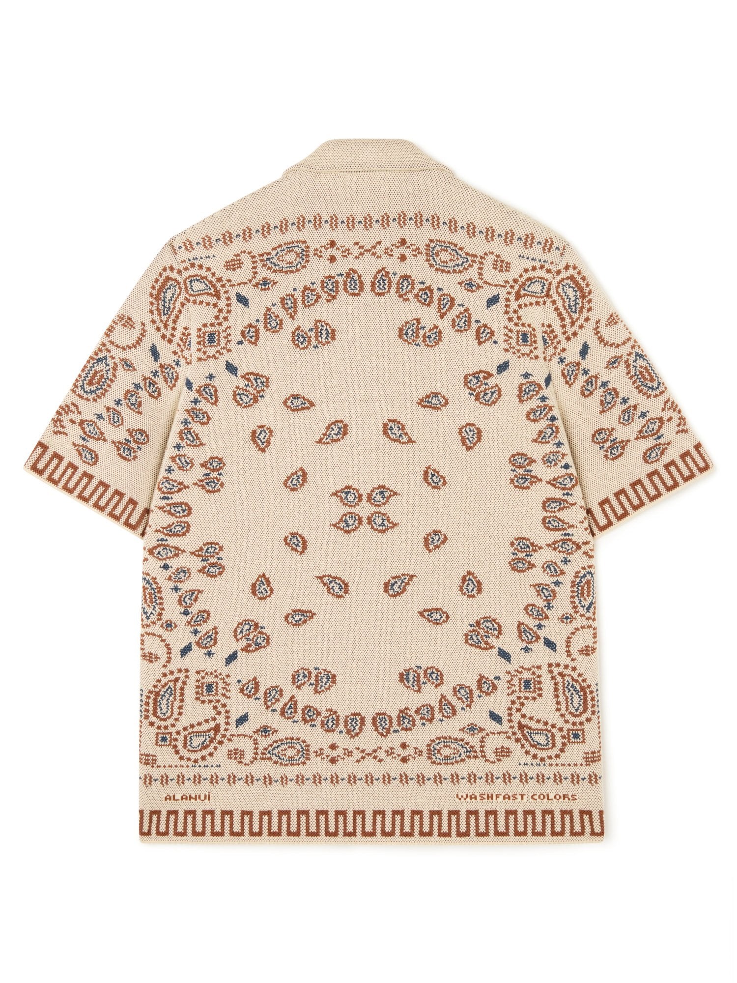 Cotton Piquet Bandana Shirt