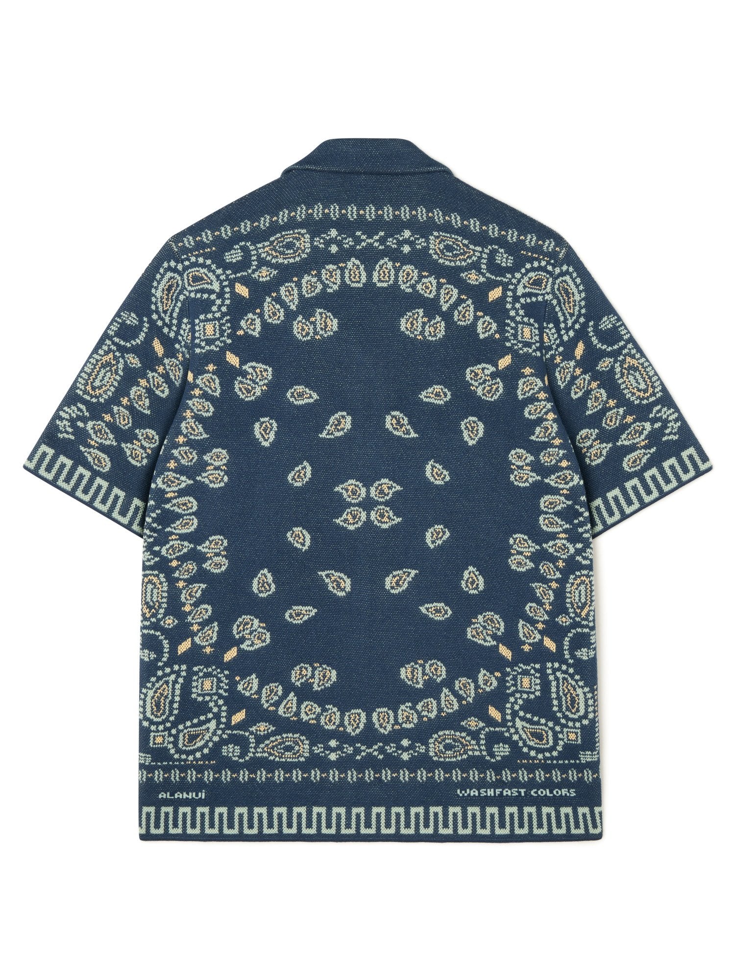 Cotton Piquet Bandana Shirt