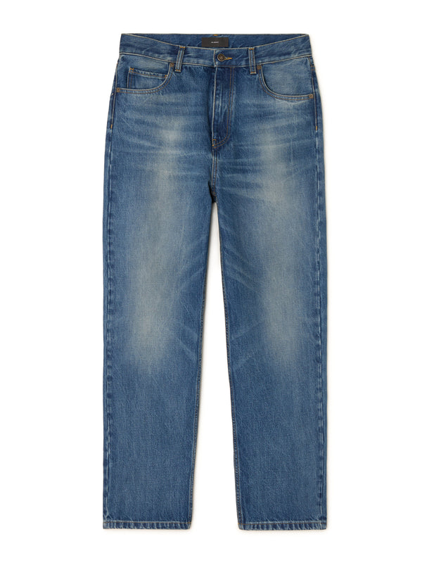 Alanui-Pants & Shorts-Man-Vintage Medium Wash Denim-LMYA013E26DEN003