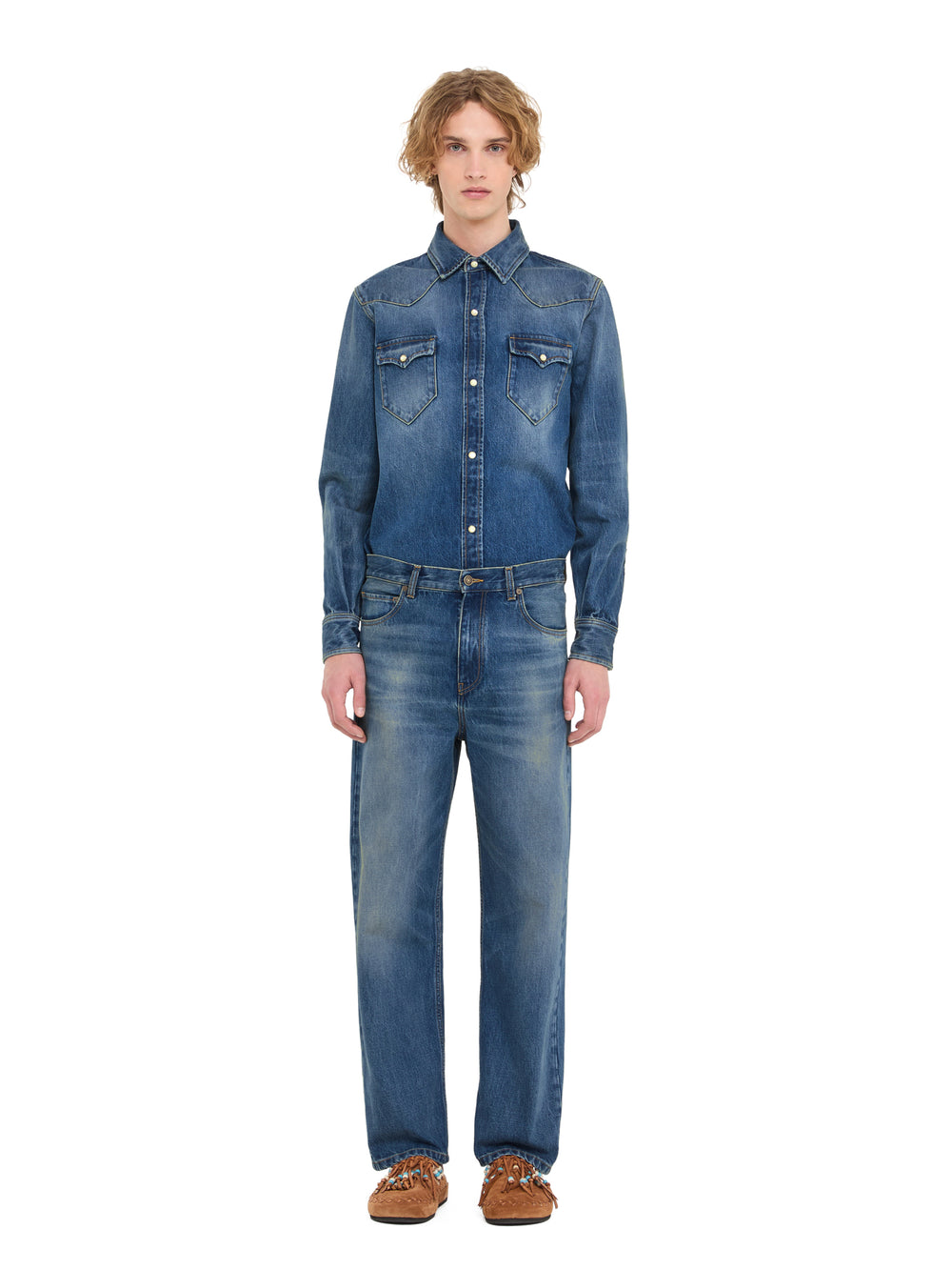 "Casa Alanui" Denim Pants