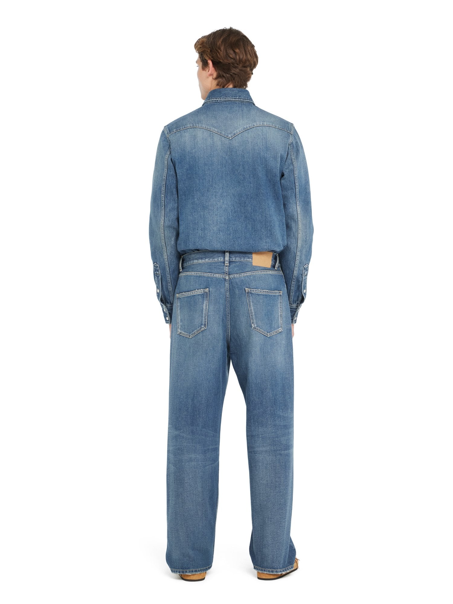 Medium Wash Denim Pants