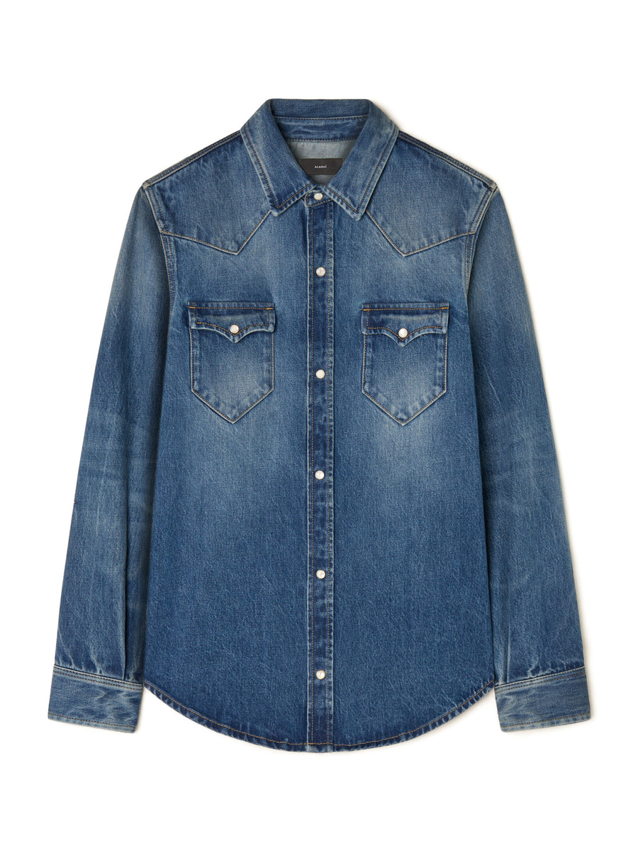 "Casa Alanui" Denim Shirt