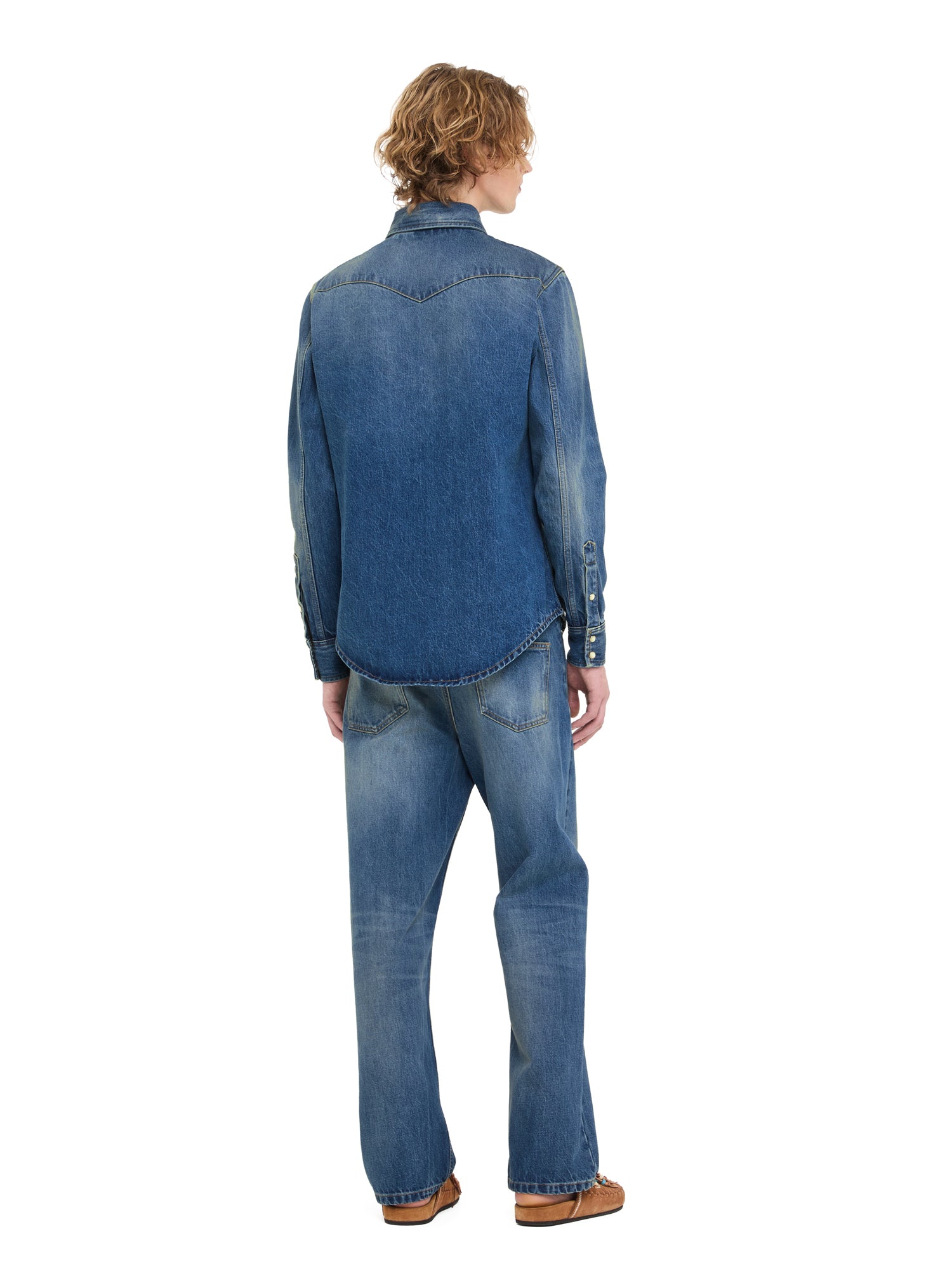"Casa Alanui" Denim Shirt