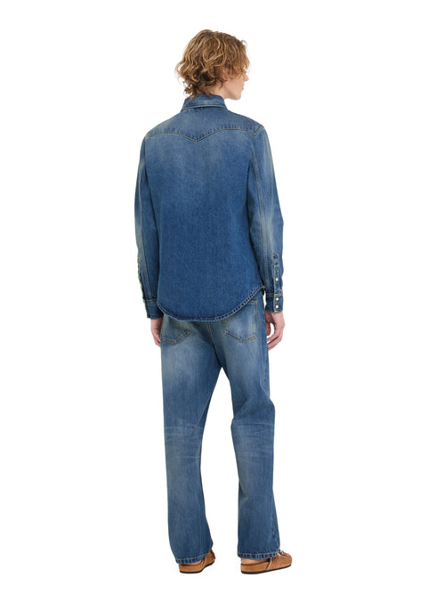 "Casa Alanui" Denim Shirt