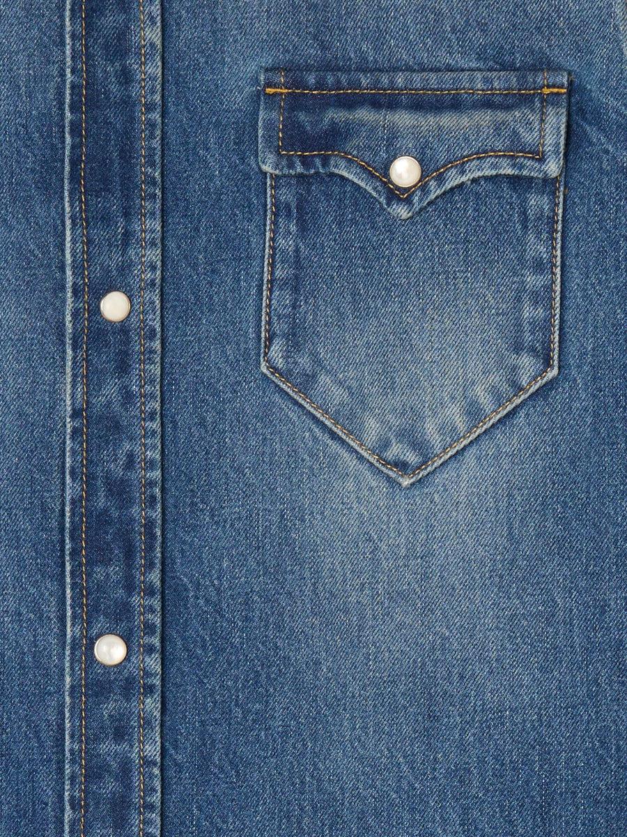 "Casa Alanui" Denim Shirt