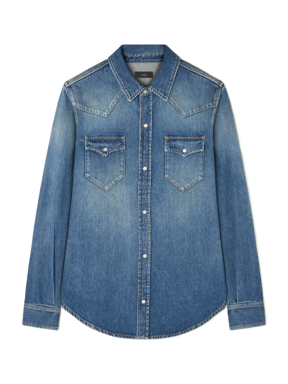 Medium Wash Denim Shirt