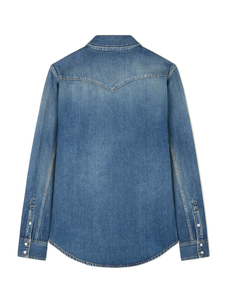 Medium Wash Denim Shirt