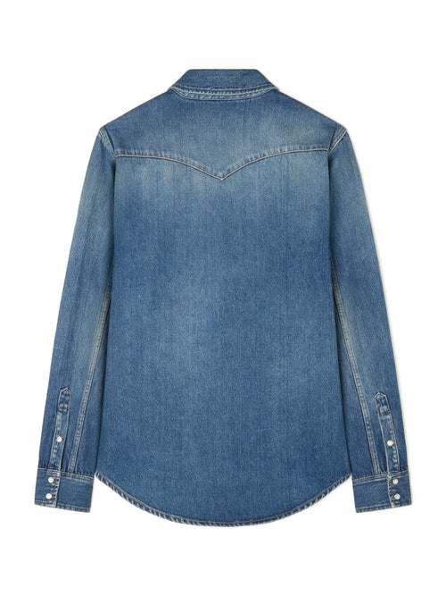 Medium Wash Denim Shirt
