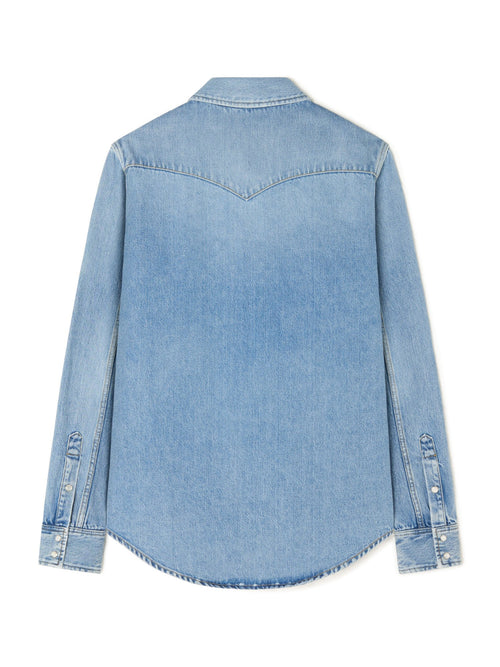 Alanui-Tops & Shirts-Man-Light Wash Blue Denim-LMYD007R26 DEN004-3