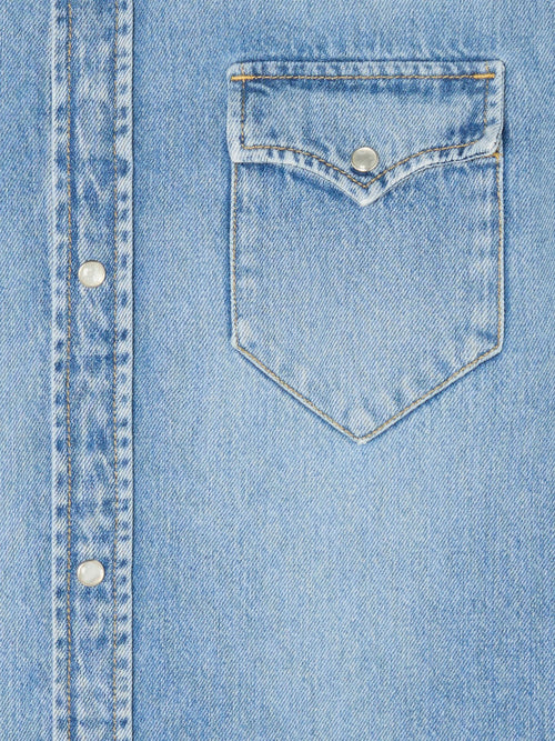 Alanui-Tops & Shirts-Man-Light Wash Blue Denim-LMYD007R26 DEN004-7