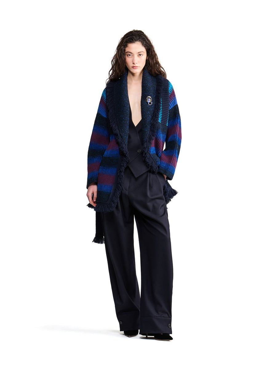 Alanui-The Cardigan-Unisex-Blue/Purple-LUHB001E26KNI001-1