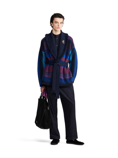 Alanui-The Cardigan-Unisex-Blue/Purple-LUHB002E26KNI001