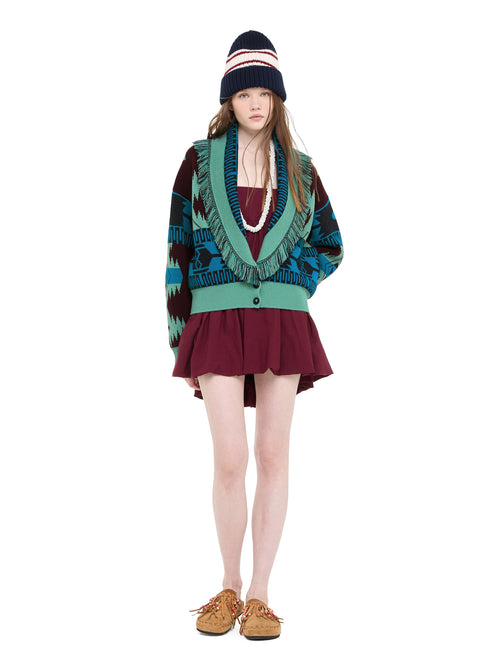 Icon Jacquard Cardi-Bomber