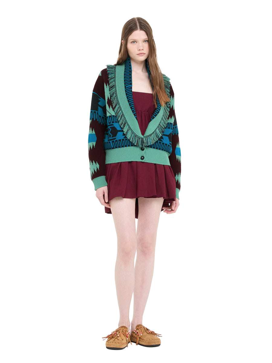 Icon Jacquard Cardi-Bomber