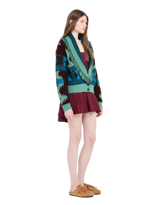 Icon Jacquard Cardi-Bomber