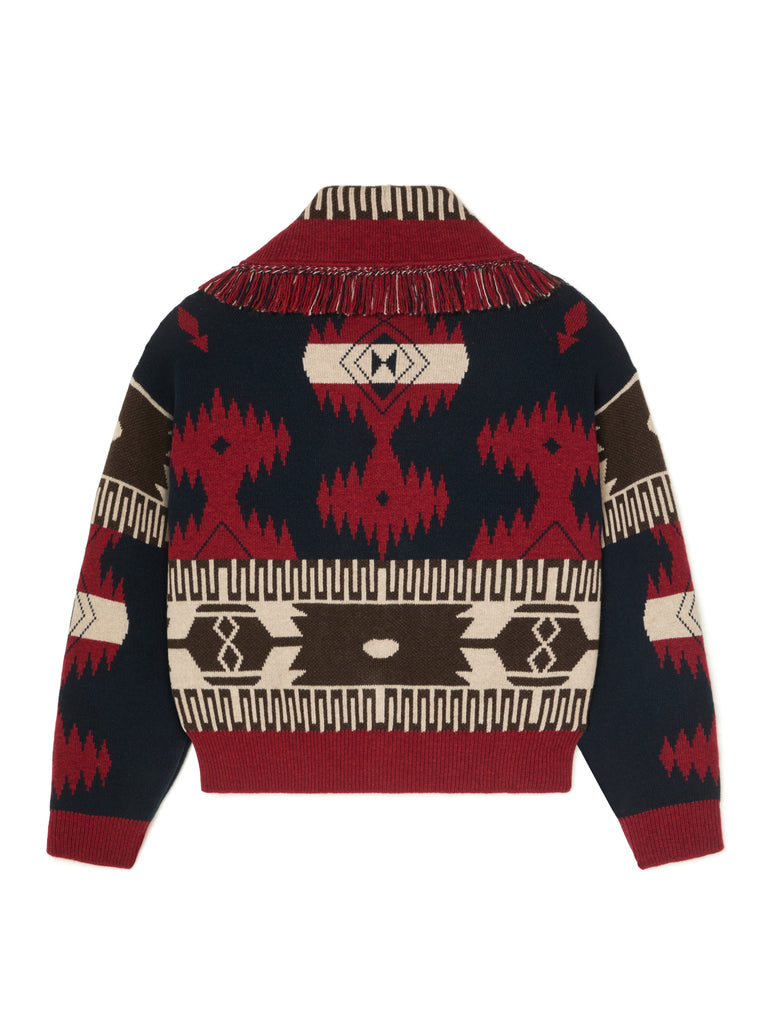 Icon Jacquard Cardi-Bomber
