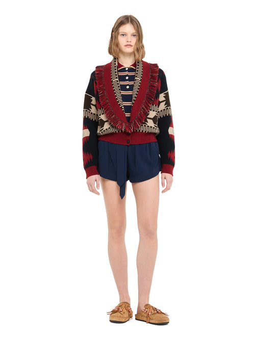 Icon Jacquard Cardi-Bomber