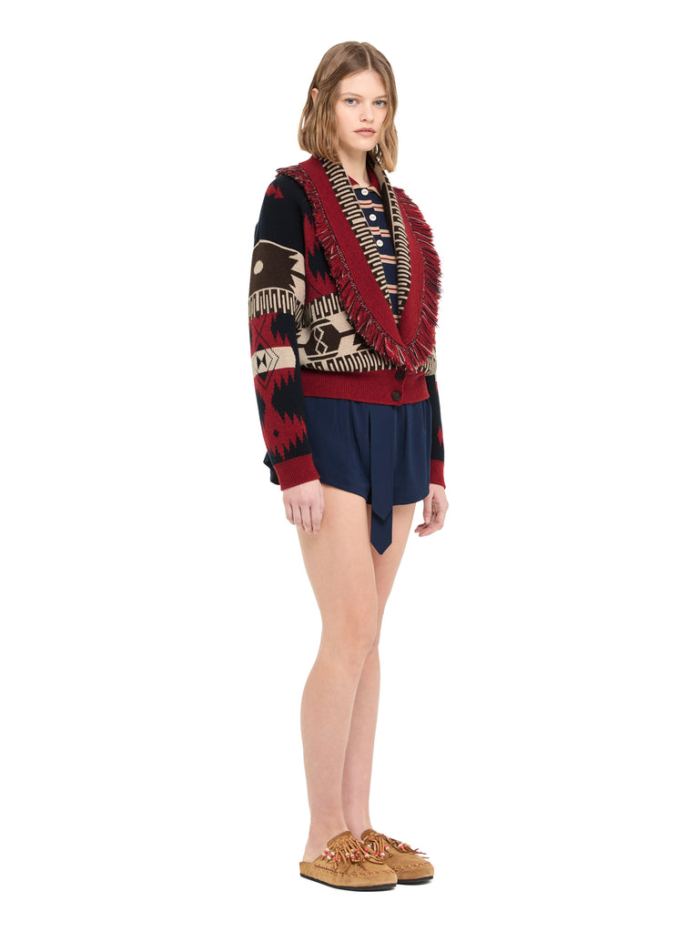 Icon Jacquard Cardi-Bomber