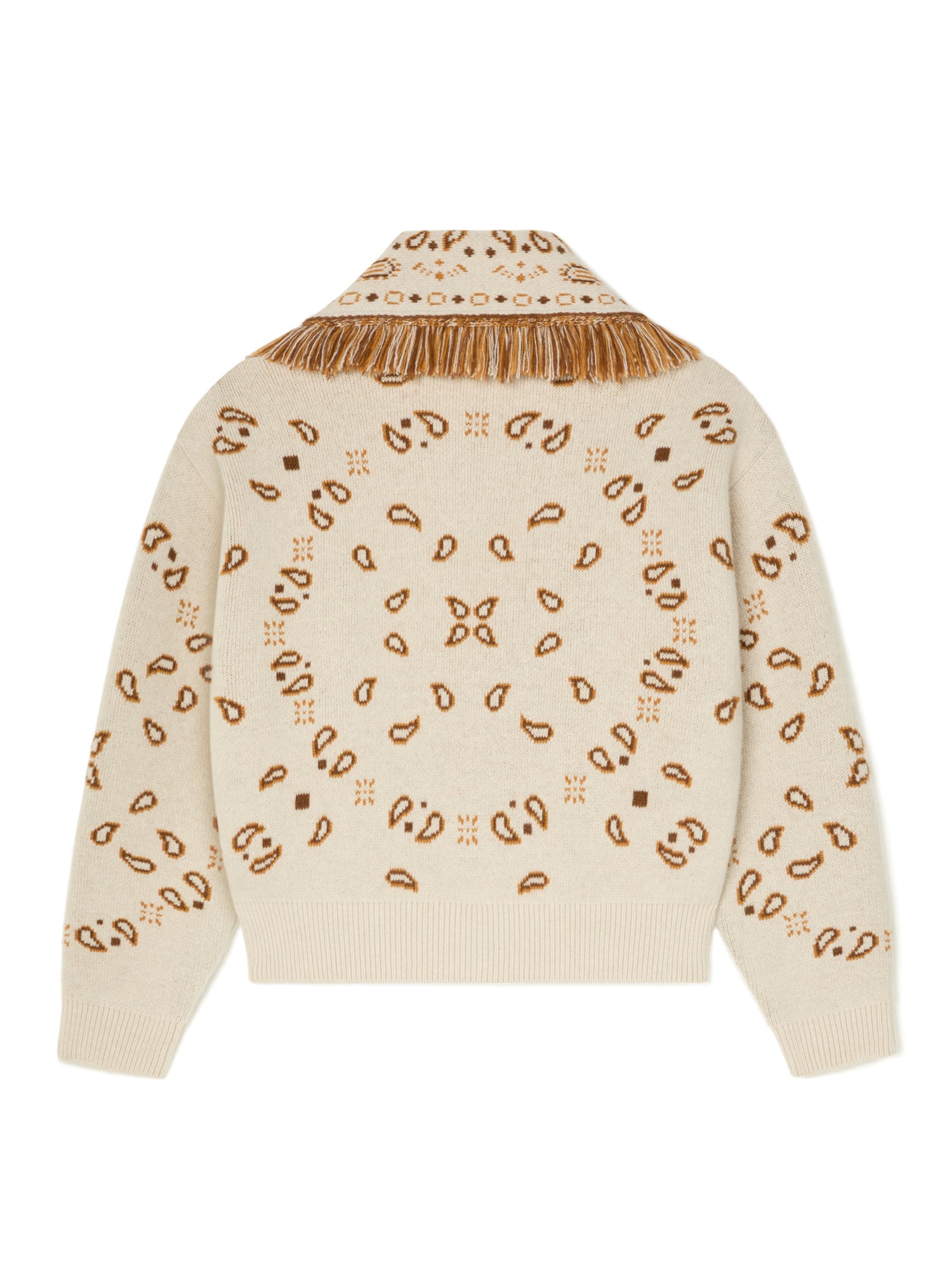 Bandana Jacquard Cardi-Bomber