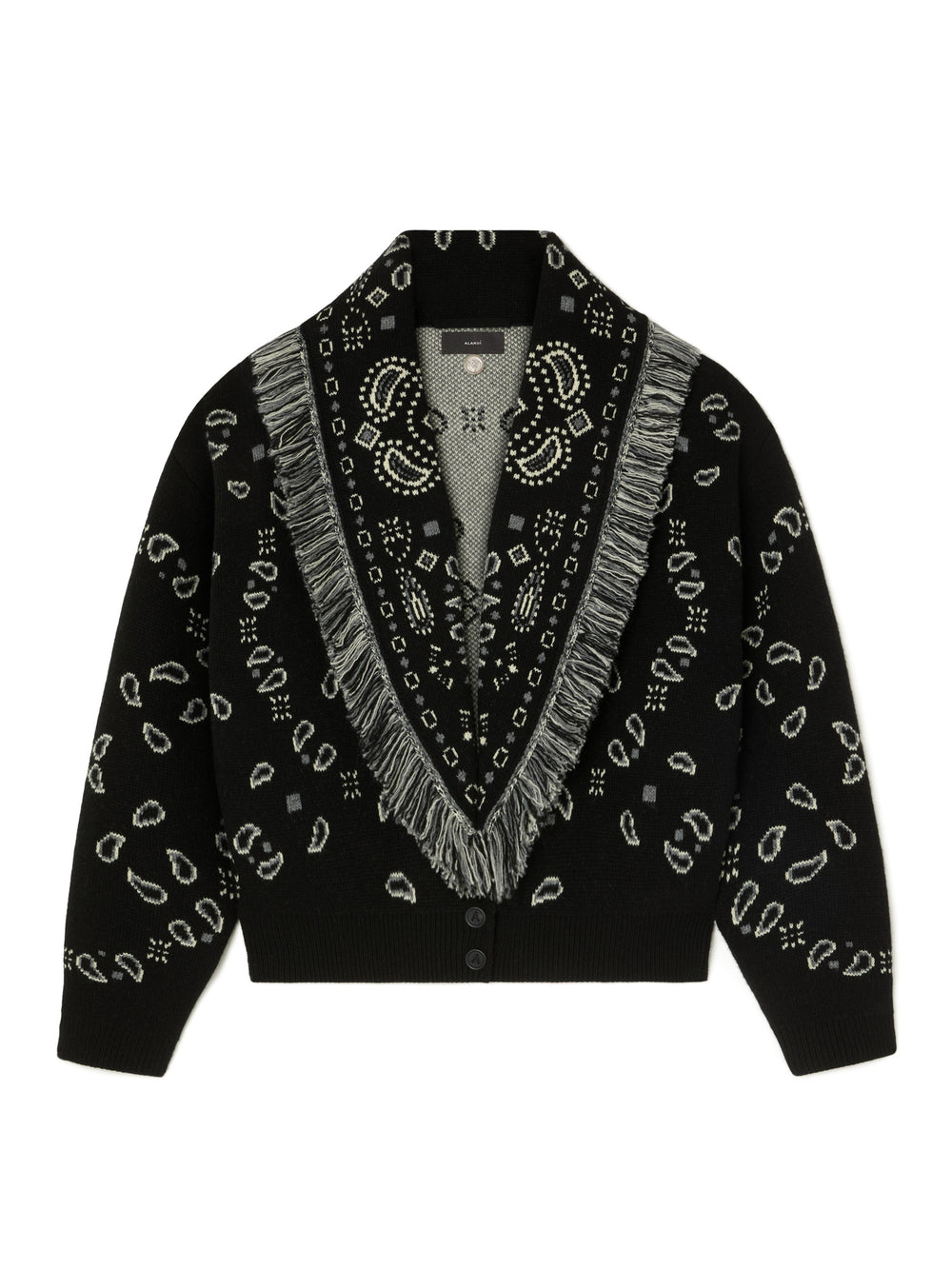 Bandana Jacquard Cardi-Bomber