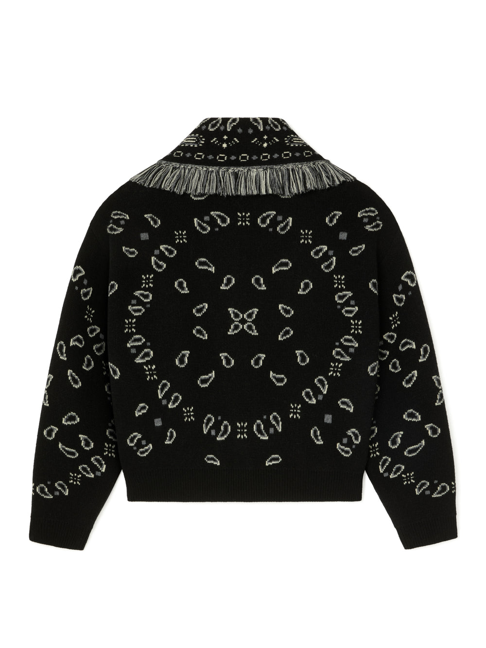 Bandana Jacquard Cardi-Bomber