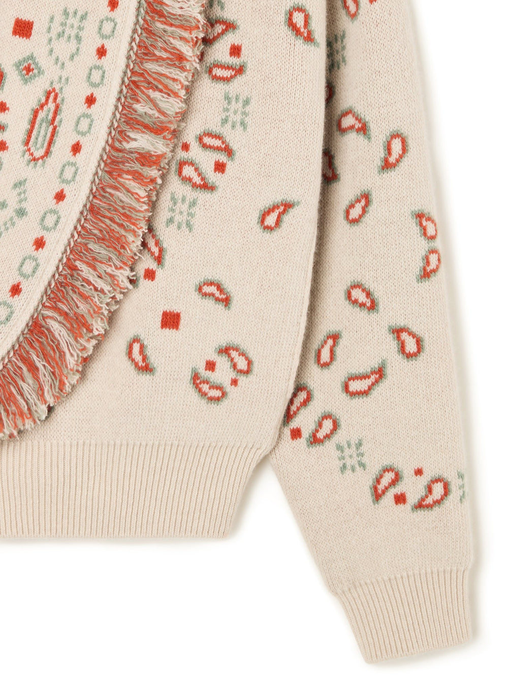 Bandana Jacquard Cardi-Bomber