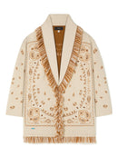 Bandana Jacquard Cardigan