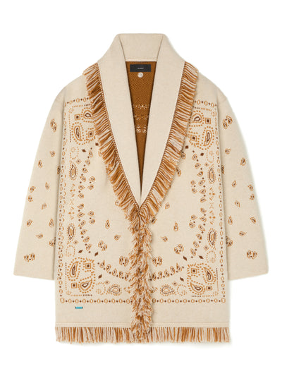 Alanui-The Cardigan-Woman-Canvas/Multicolor-LWHB064E26KNI002