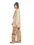 Bandana Jacquard Cardigan