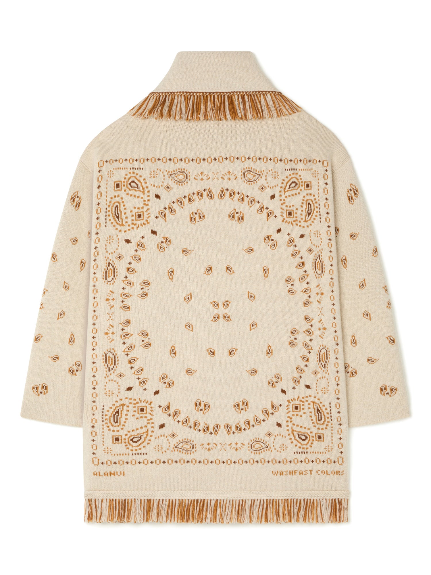 Bandana Jacquard Cardigan